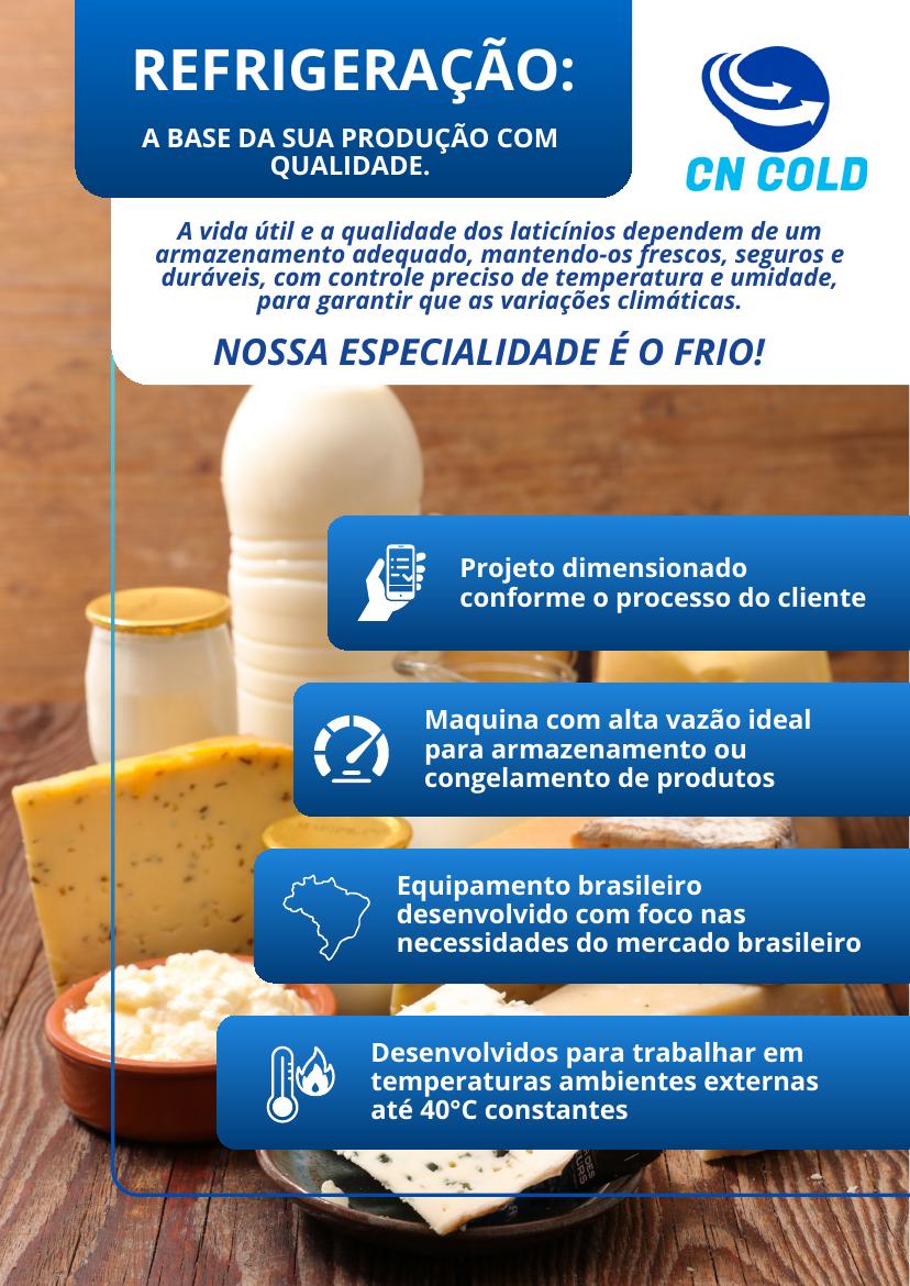 Capa — Folder Laticínios 2026